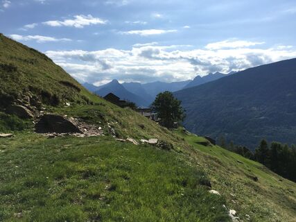 Wanderweg aus der keltischen Zeit im Malvagliatal