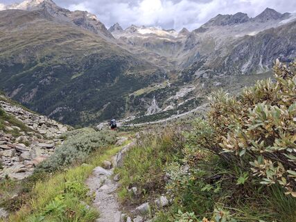 Foto von Peter spierenburg entlang der Tour