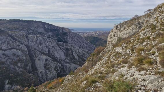 Foto von Štefan Jenko entlang der Tour