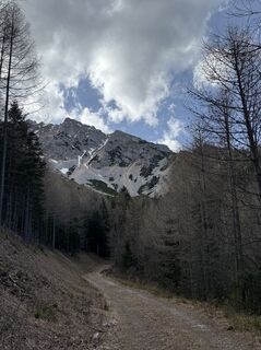 Foto von Dani entlang der Tour