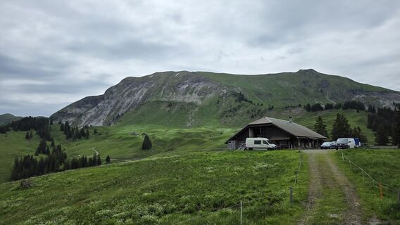 Foto von Matteo Allegri entlang der Tour