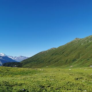 Blick von der Kühmatte auf das Foggenhorn