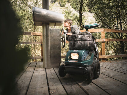 Barrierefreier Themenweg im Nationalpark