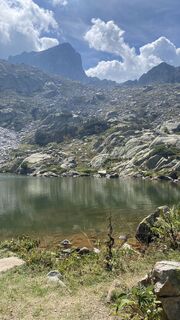 Foto von Giulia Pierini entlang der Tour