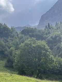Photo de Thomas Strecker le long du parcours