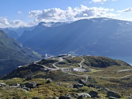 Photo de Luc Luyckx le long du parcours