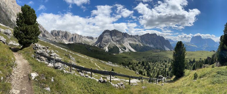 Foto fra Helmut Ertz undervejs på turen