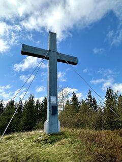 Foto von Herta Hauswirth entlang der Tour