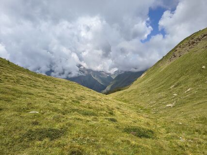 Foto de Gabriele Cucchi a lo largo del recorrido