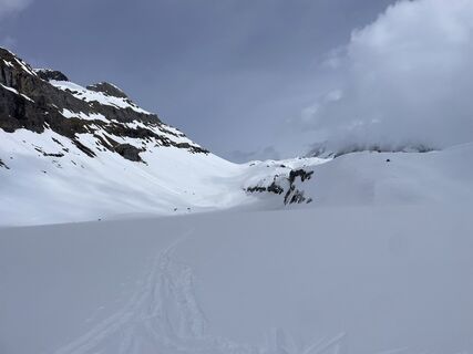 Photo de Pascal Pfister le long du parcours