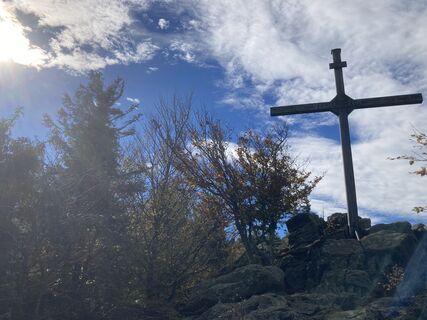 Foto von Helga Mayrhofer entlang der Tour