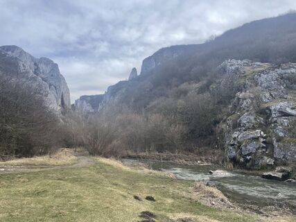 Foto von Enikő Pap entlang der Tour