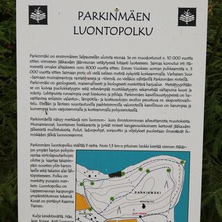 Parkinmäen Naturlehrpfad