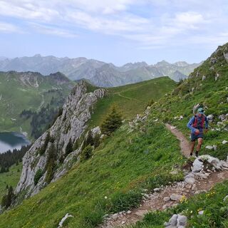 Letztes Stück bis Stockhorn - Gurnigel Stockhorn Trailrun