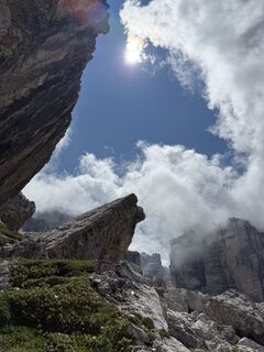 Foto von Max entlang der Tour