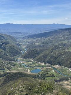 Photo de Dragan Blagojevic le long du parcours