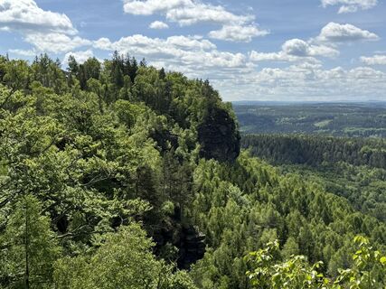 Foto de Norbert Herbig a lo largo del recorrido