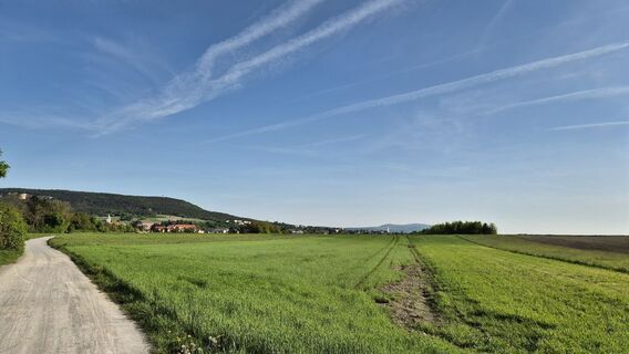 Foto von Claudia Maurer entlang der Tour