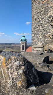 Foto von hochlandfamilie entlang der Tour