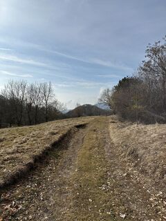 Foto de Agnese Martinelli a lo largo del recorrido