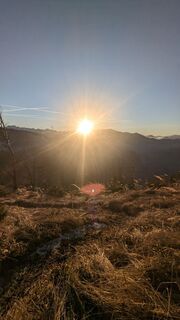 Foto von W.K. entlang der Tour