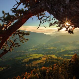Aussicht von Monte Cucal