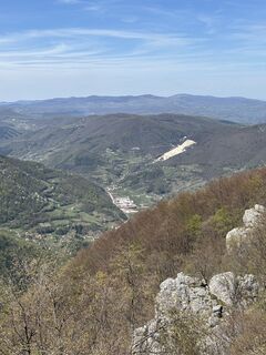 Photo de Dragan Blagojevic le long du parcours