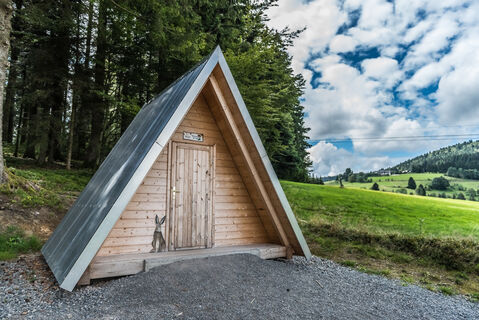 Holzhütte