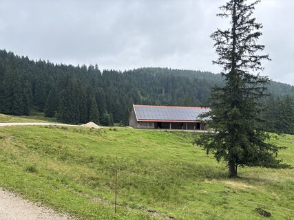 Foto von Heinz Sperl entlang der Tour