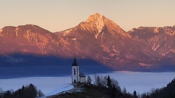 Foto de Milan Novak a lo largo del recorrido