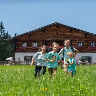 Familienausflug auf die Dientalm