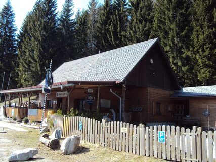 Die Edelweißhütte am Preiner Gschaid