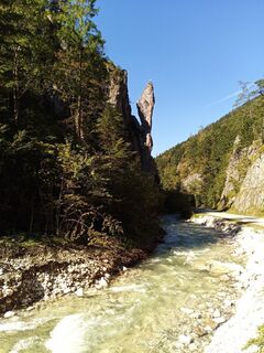 Foto de Erwin Krumböck a lo largo del recorrido