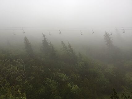 Fotografia z Raphael Riedler na trase