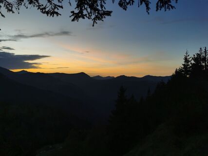 Foto von Richard Weber entlang der Tour