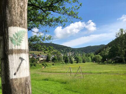 Blick über Manebach