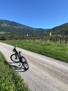 Foto von Gianberto Zilli entlang der Tour