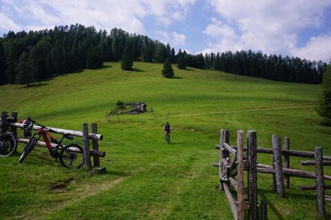 Foto von Walter Köllner entlang der Tour