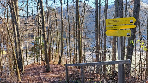 Übergang nach Warth