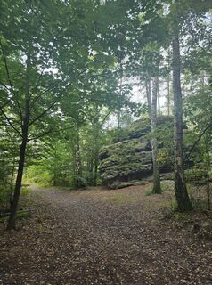 Photo de Guido Strick le long du parcours