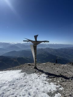 Photo de Christian Blaas le long du parcours