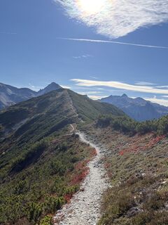 Photo de Nina Wolf le long du parcours