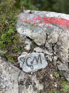 Foto von Anna Lenart entlang der Tour