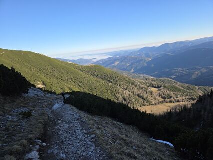Foto de Erwin Teufner a lo largo del recorrido