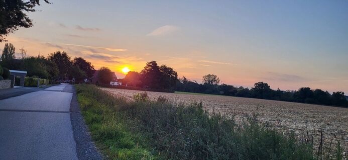 Zdjęcie z Angie Rickert wzdłuż trasy