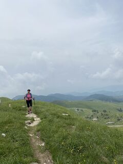 Foto von Nicola Biancardi entlang der Tour