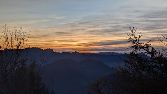 Photo de W.K. le long du parcours