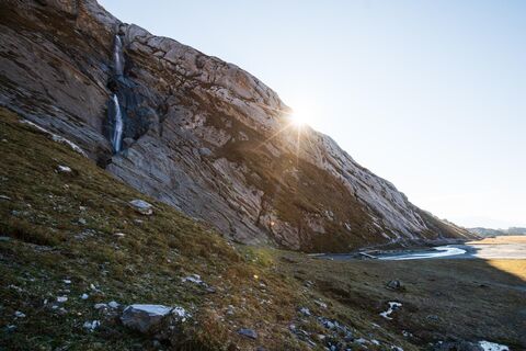 Wasserfall Segnesboden