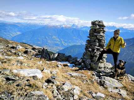 Photo de Walter Tinkhauser le long du parcours