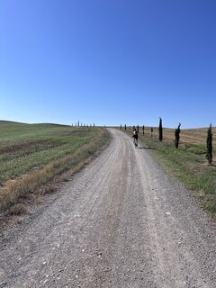 Foto von Peter Kircher entlang der Tour